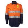 JB's Hi Vis L/S (D+N) 150G Work Shirt Thumbnail