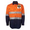 JB's Hi Vis L/S (D+N) 150G Work Shirt Thumbnail