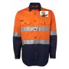 JB's Hi Vis L/S (D+N) 150G Work Shirt Thumbnail