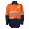 JB's Hi Vis L/S (D+N) 150G Work Shirt Thumbnail