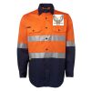 JB's Hi Vis L/S (D+N) 150G Work Shirt Thumbnail