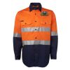JB's Hi Vis L/S (D+N) 150G Work Shirt Thumbnail