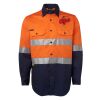 JB's Hi Vis L/S (D+N) 150G Work Shirt Thumbnail