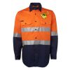 JB's Hi Vis L/S (D+N) 150G Work Shirt Thumbnail