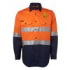 JB's Hi Vis L/S (D+N) 150G Work Shirt Thumbnail