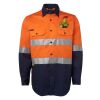 JB's Hi Vis L/S (D+N) 150G Work Shirt Thumbnail