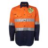 JB's Hi Vis L/S (D+N) 150G Work Shirt Thumbnail