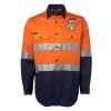 JB's Hi Vis L/S (D+N) 150G Work Shirt Thumbnail