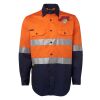 JB's Hi Vis L/S (D+N) 150G Work Shirt Thumbnail