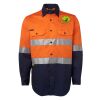 JB's Hi Vis L/S (D+N) 150G Work Shirt Thumbnail