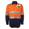 JB's Hi Vis L/S (D+N) 150G Work Shirt Thumbnail