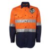 JB's Hi Vis L/S (D+N) 150G Work Shirt Thumbnail