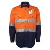 JB's Hi Vis L/S (D+N) 150G Work Shirt Thumbnail