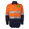 JB's Hi Vis L/S (D+N) 150G Work Shirt Thumbnail