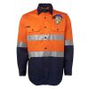 JB's Hi Vis L/S (D+N) 150G Work Shirt Thumbnail