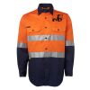 JB's Hi Vis L/S (D+N) 150G Work Shirt Thumbnail