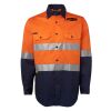 JB's Hi Vis L/S (D+N) 150G Work Shirt Thumbnail