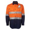 JB's Hi Vis L/S (D+N) 150G Work Shirt Thumbnail