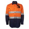 JB's Hi Vis L/S (D+N) 150G Work Shirt Thumbnail