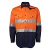 JB's Hi Vis L/S (D+N) 150G Work Shirt Thumbnail