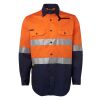 JB's Hi Vis L/S (D+N) 150G Work Shirt Thumbnail