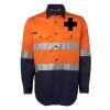 JB's Hi Vis L/S (D+N) 150G Work Shirt Thumbnail