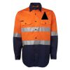 JB's Hi Vis L/S (D+N) 150G Work Shirt Thumbnail