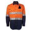 JB's Hi Vis L/S (D+N) 150G Work Shirt Thumbnail