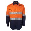 JB's Hi Vis L/S (D+N) 150G Work Shirt Thumbnail