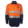 JB's Hi Vis L/S (D+N) 150G Work Shirt Thumbnail