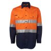 JB's Hi Vis L/S (D+N) 150G Work Shirt Thumbnail