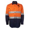 JB's Hi Vis L/S (D+N) 150G Work Shirt Thumbnail