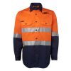 JB's Hi Vis L/S (D+N) 150G Work Shirt Thumbnail