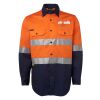 JB's Hi Vis L/S (D+N) 150G Work Shirt Thumbnail