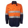 JB's Hi Vis L/S (D+N) 150G Work Shirt Thumbnail