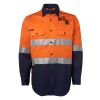 JB's Hi Vis L/S (D+N) 150G Work Shirt Thumbnail