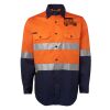 JB's Hi Vis L/S (D+N) 150G Work Shirt Thumbnail