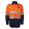 JB's Hi Vis L/S (D+N) 150G Work Shirt Thumbnail