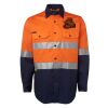 JB's Hi Vis L/S (D+N) 150G Work Shirt Thumbnail