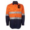 JB's Hi Vis L/S (D+N) 150G Work Shirt Thumbnail