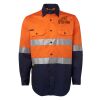 JB's Hi Vis L/S (D+N) 150G Work Shirt Thumbnail