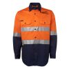 JB's Hi Vis L/S (D+N) 150G Work Shirt Thumbnail