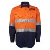 JB's Hi Vis L/S (D+N) 150G Work Shirt Thumbnail