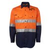 JB's Hi Vis L/S (D+N) 150G Work Shirt Thumbnail
