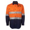 JB's Hi Vis L/S (D+N) 150G Work Shirt Thumbnail