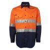 JB's Hi Vis L/S (D+N) 150G Work Shirt Thumbnail
