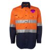 JB's Hi Vis L/S (D+N) 150G Work Shirt Thumbnail