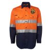 JB's Hi Vis L/S (D+N) 150G Work Shirt Thumbnail