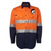 JB's Hi Vis L/S (D+N) 150G Work Shirt Thumbnail