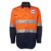 JB's Hi Vis L/S (D+N) 150G Work Shirt Thumbnail
